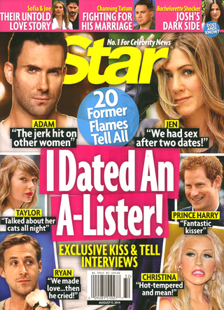 Illustration for article titled This Week in Tabloids: Normals Who Dated A-Listers Spill Sex Secrets